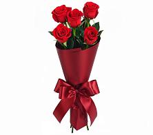 Букет 5 Красных роз Эдлесс Лав в Моргауши