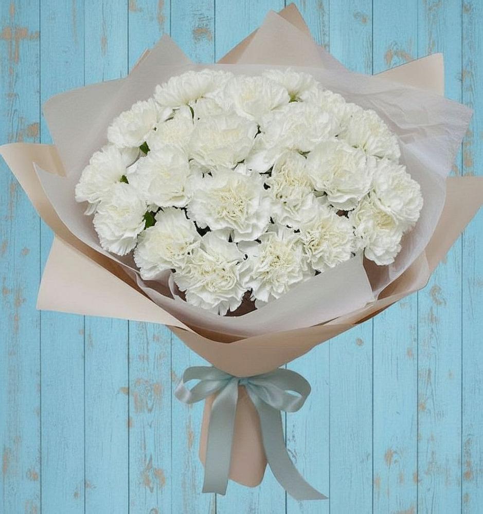 Букет цветов из: Гвоздики в Моргауши