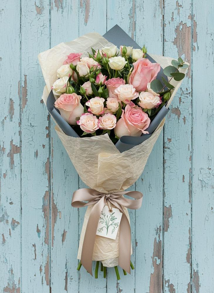 Букет цветов из: Розы в Моргауши