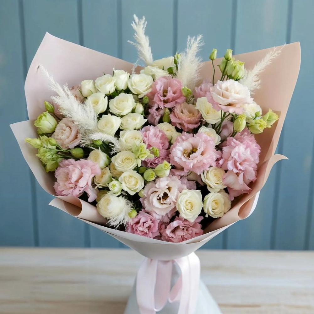 Букет цветов из: Альстромерии и Розы в Моргауши