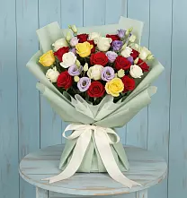 Букет цветов из:  Розы в Моргауши