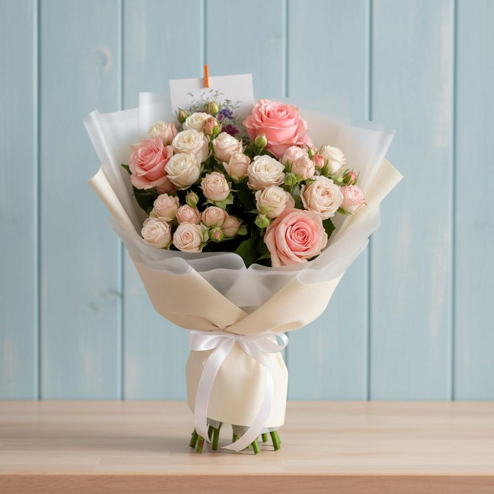 Букет цветов из: Розы в Моргауши