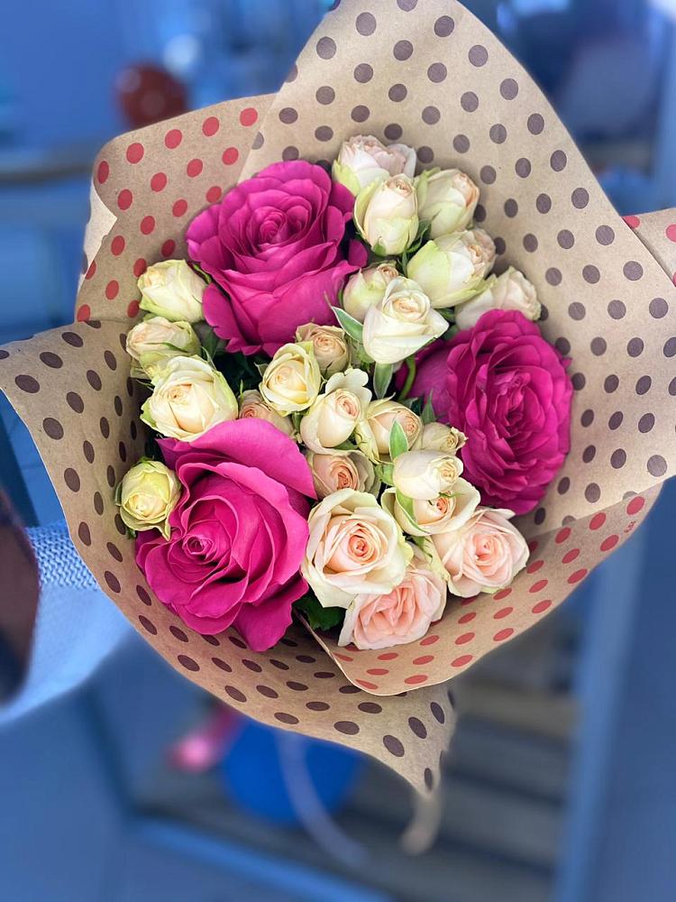 Букет цветов из: Розы в Моргауши