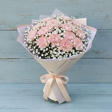 Букет цветов из:  Гвоздики #REPLACE_PRED# Моргауши