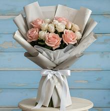 Букет цветов из:  Розы #REPLACE_PRED# Моргауши