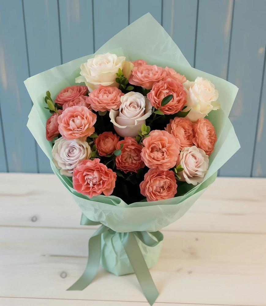 Букет цветов из: Розы в Моргауши