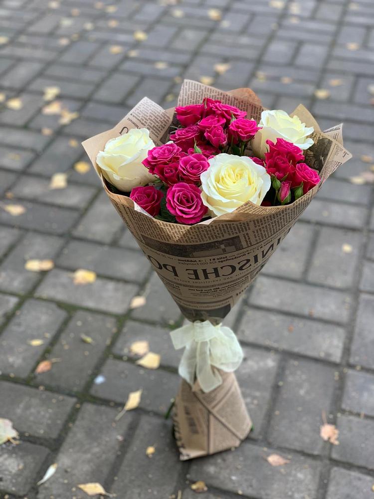 Букет цветов из: Розы в Моргауши